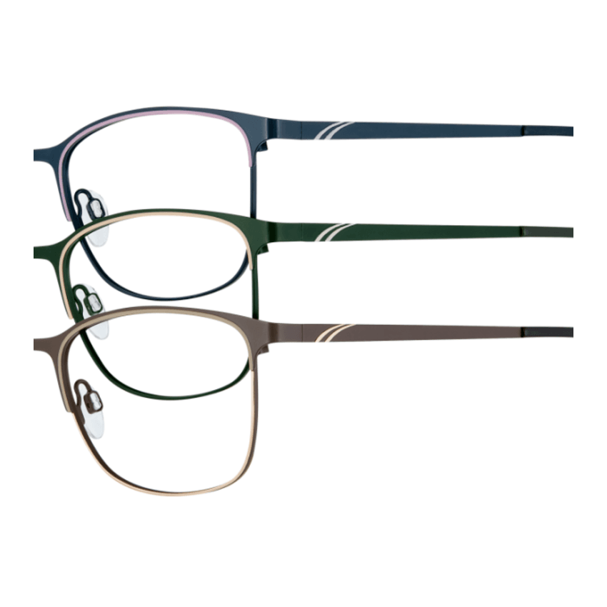 VISTAN Brille 2888-2 oliv mit creme matt