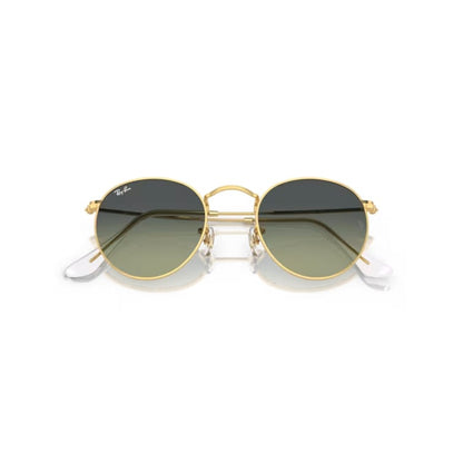 Ray Ban Sonnenbrille Round Metal 0RB3447 001/BH gold