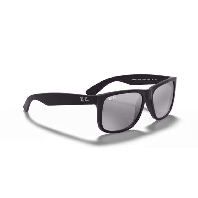 Ray Ban Sonnenbrille Justin 0RB4165 622/6G schwarz matt