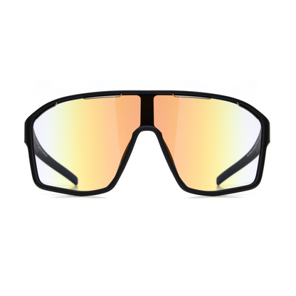Red Bull SPECT Eyewear Sonnenbrille DAFT_PRO-01X schwarz matt- Selbsttönende Sportbrille