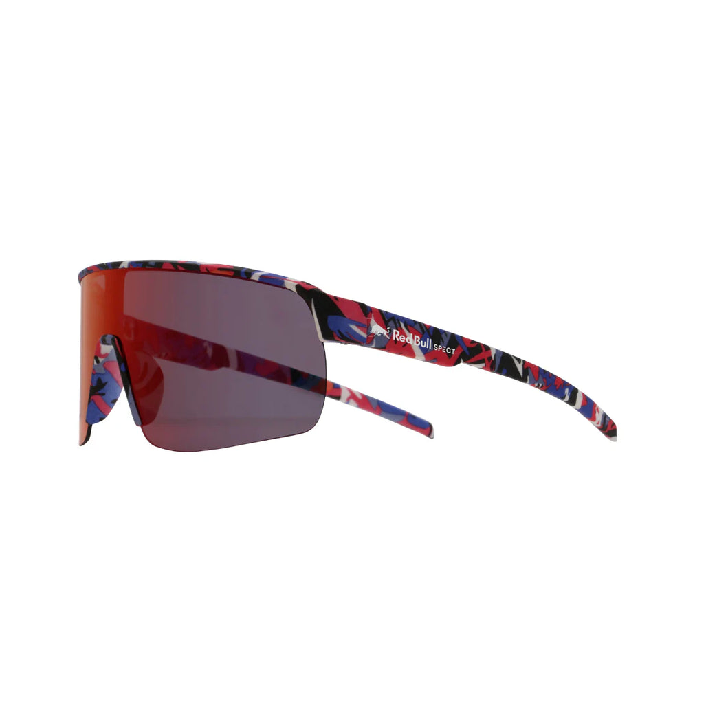 Red Bull SPECT Eyewear Sonnenbrille DAKOTA-014 rot blau bunt