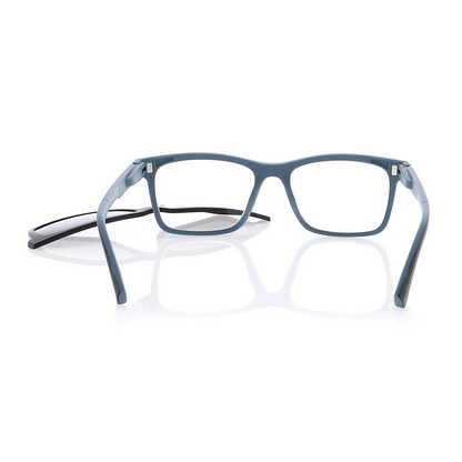 MPO Lesehilfe KLH188-4  schwarz grau mit Sonnenclip