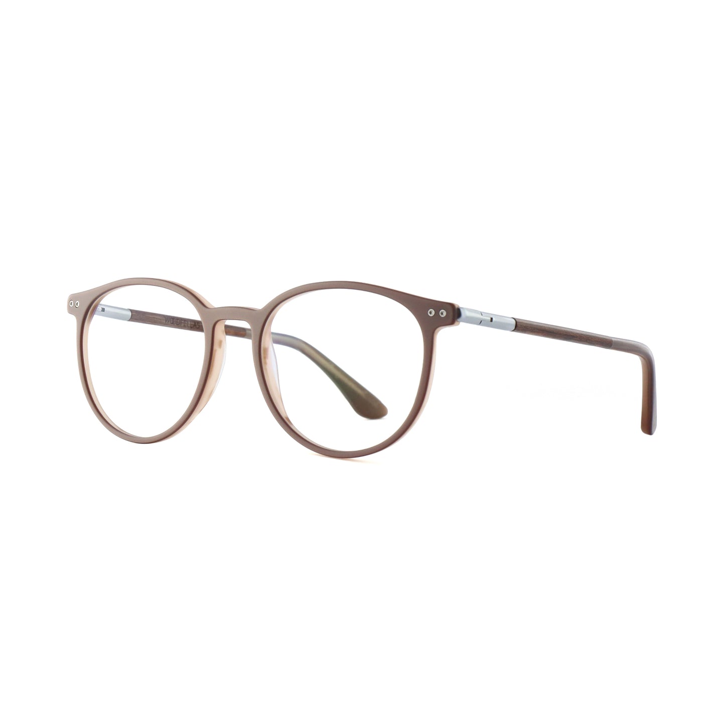 Woodfellas Brillenfassung Point 11037 Ebenholz Braun