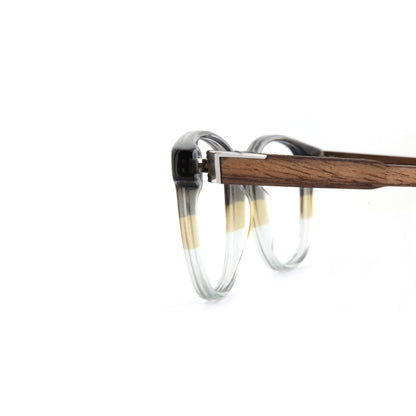 Woodfellas Brillenfassung Bogenhausen Premium 10936 Walnussholz Braun