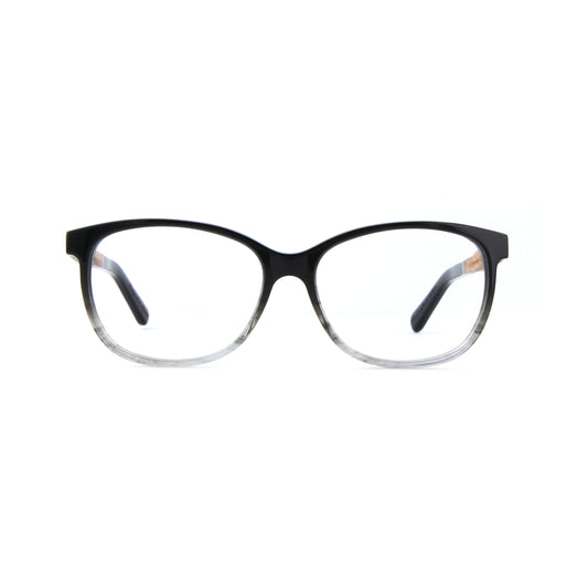 Woodfellas Brillenfassung Marzoll Premium 11014 Ebenholz Schwarz