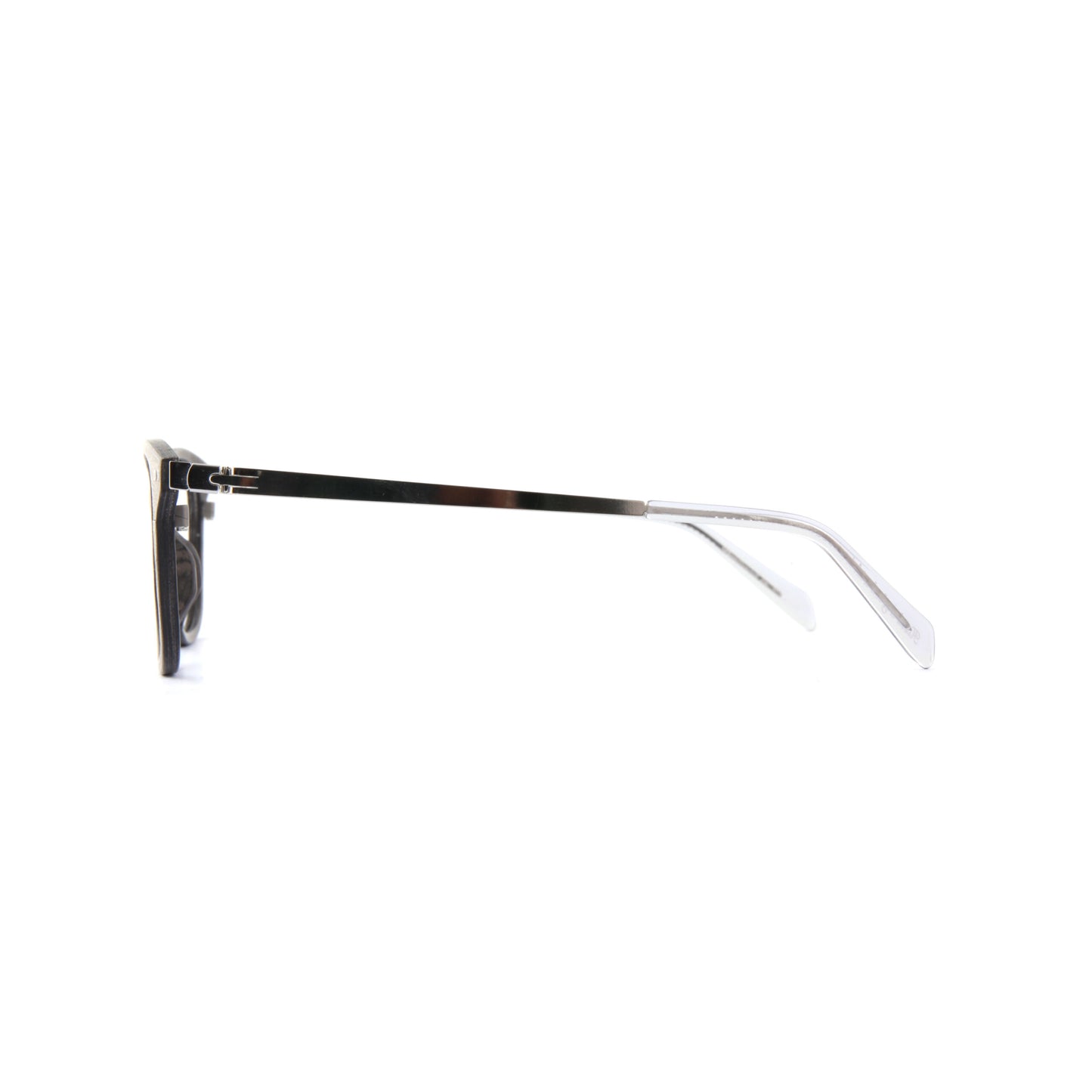 Woodfellas Brillenfassung Sendling Air 10998 Schwarzeiche Silber